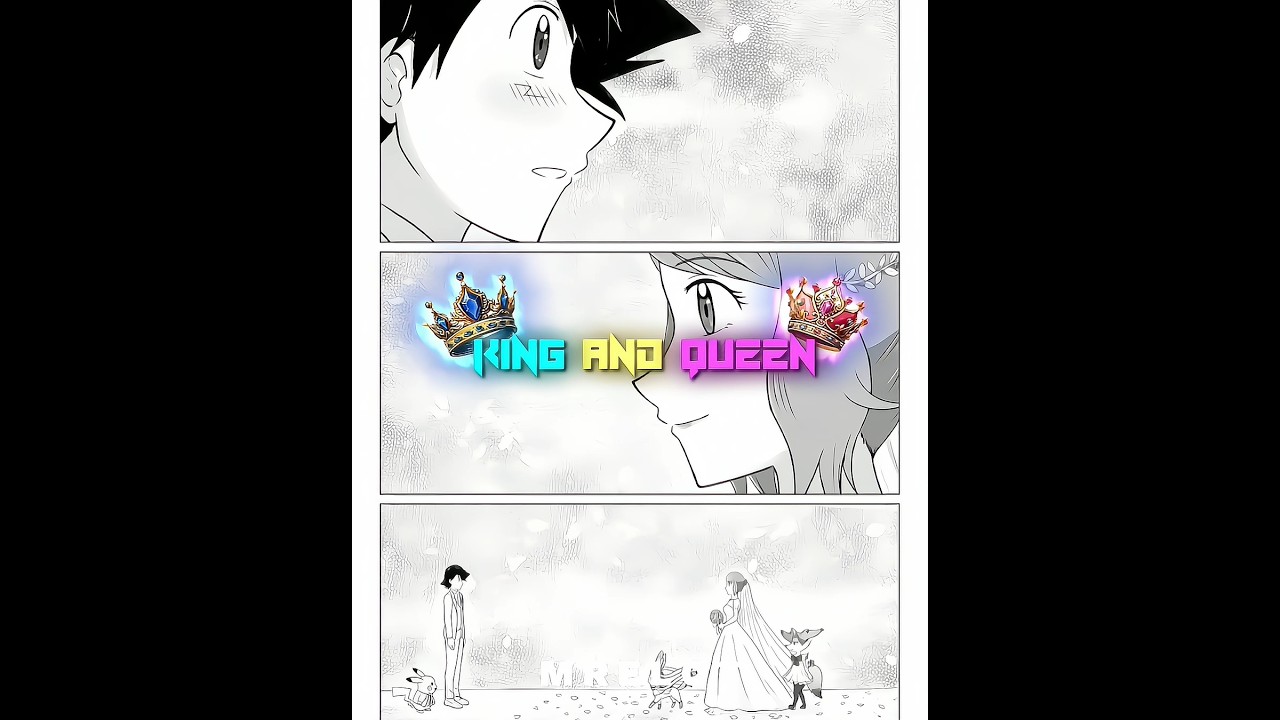 Ash x Serena || Pokemon fan manga 