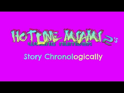 Hotline Miami 2의 이야기 연대기