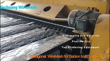 how we producing hexagonal Wiremesh for Gabion box or Mattress use?!
