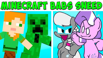 FNF Character Test | Gameplay vs Playground | Babs Sneed But Steve Sings | FNF Mods