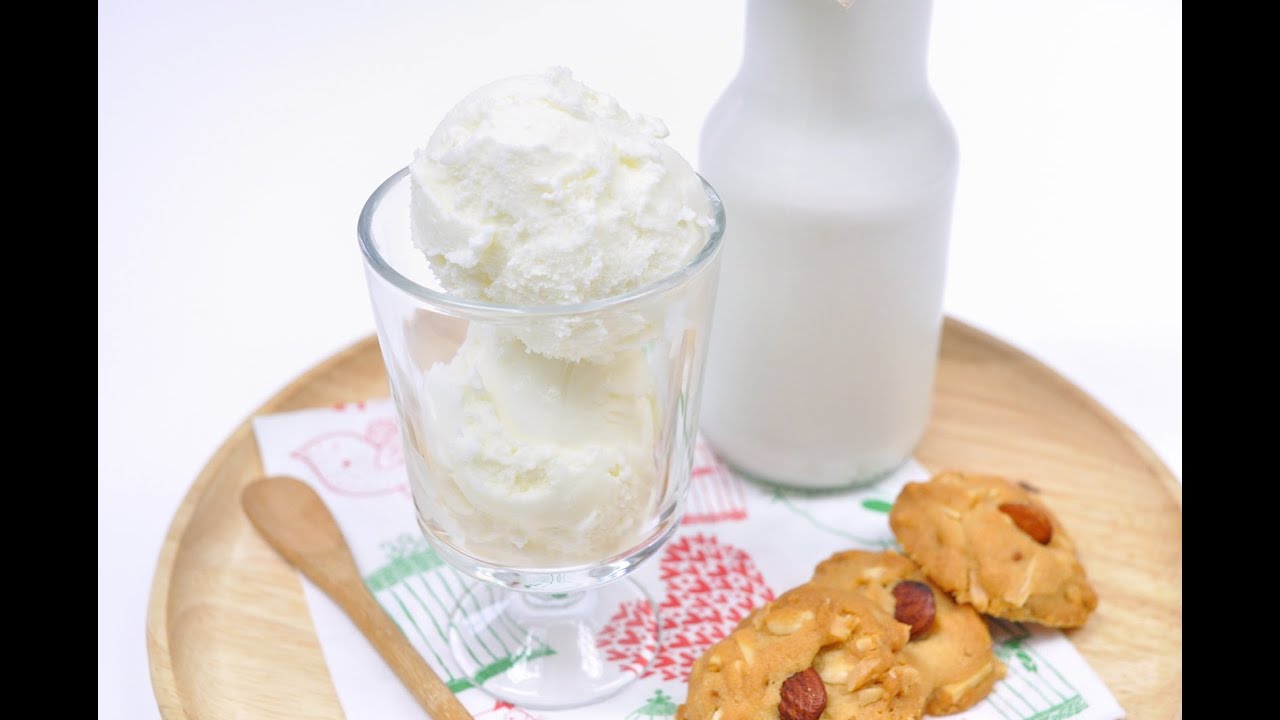 ไอศกรีมนมสดญี่ปุ่น Japanese Milk Ice Cream
