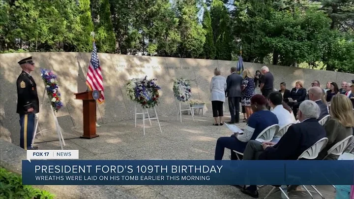 Wreath-laying ceremony celebrates President Gerald...