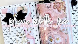 PLANNER SETUP AND PLAN WITH ME // TRAVELER&#39;S NOTEBOOK // CARDBOARD COUTURE