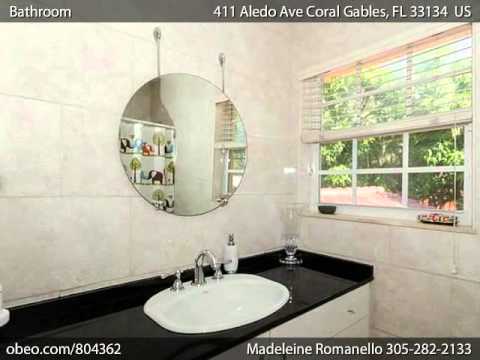 411 Aledo Ave, Coral Gables, FL home video tour
