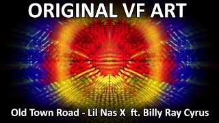 VF ART - Old Town Road - Lil Nas X ft. Billy Ray Cyrus - Psychedelic Animation