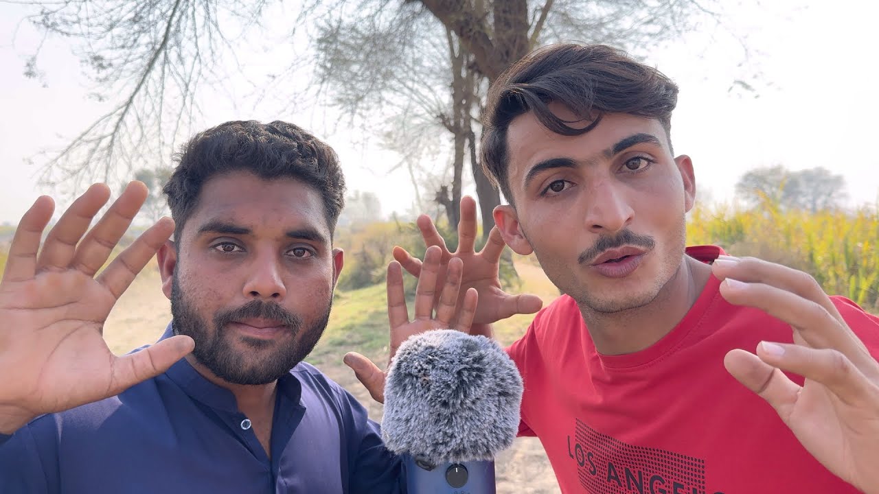 ASMR Mouth Sounds With Friend Outdoor 