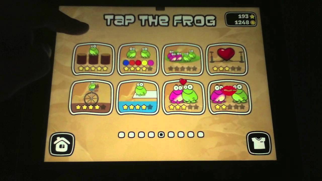 Обзор Tap the frog