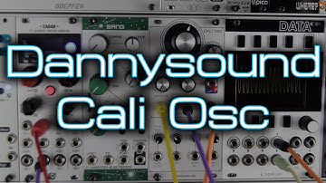 Dannysound CALI OSC (classic Buchla 258 style California oscillator)