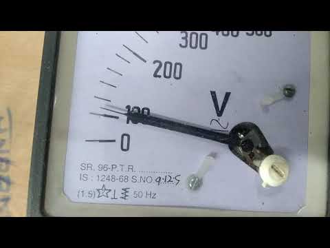 वीडियो: वोल्टमीटर गेज कैसे काम करता है?
