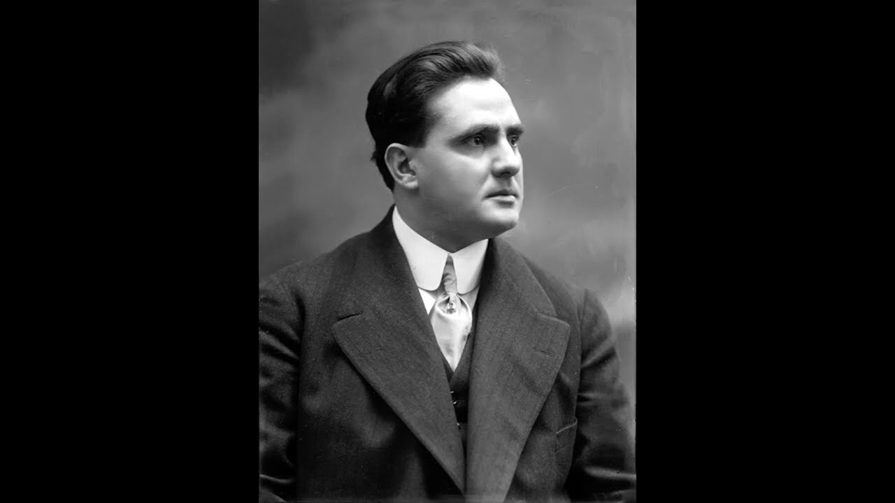 Riccardo Stracciari (baritone) - Mattinata (Leoncavallo) (1921)