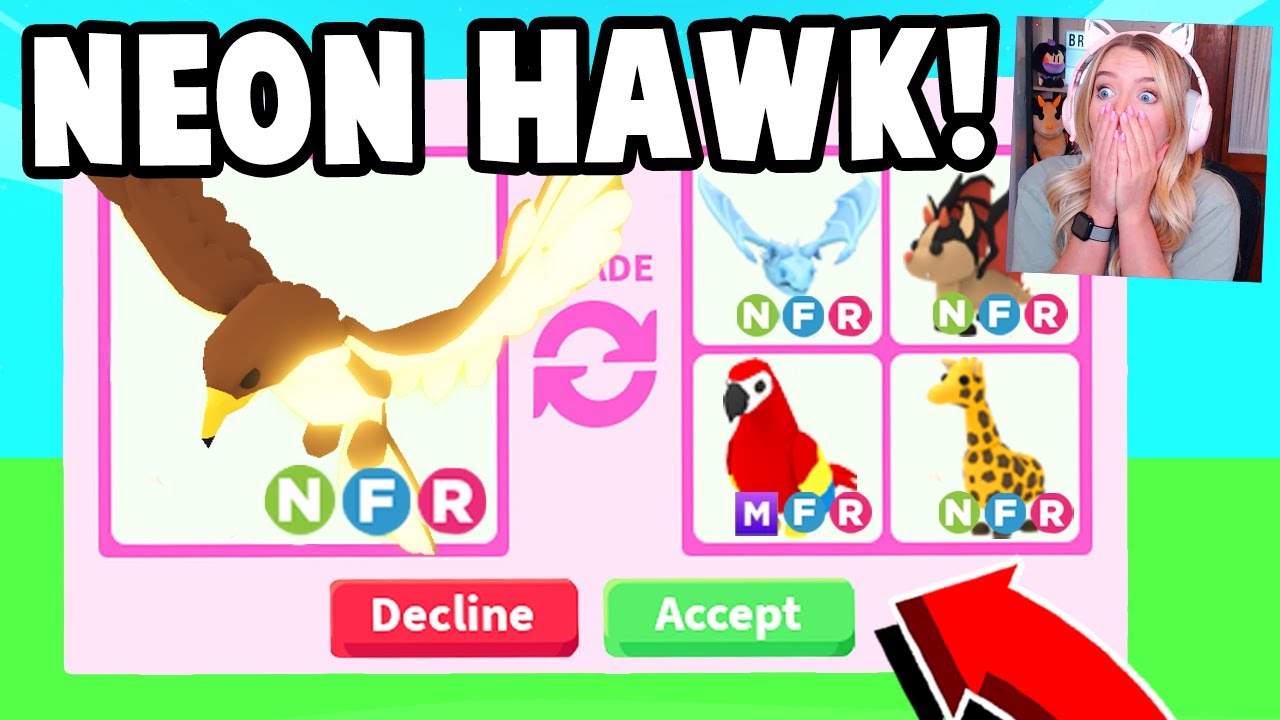 Hawk, Trade Roblox Adopt Me Items