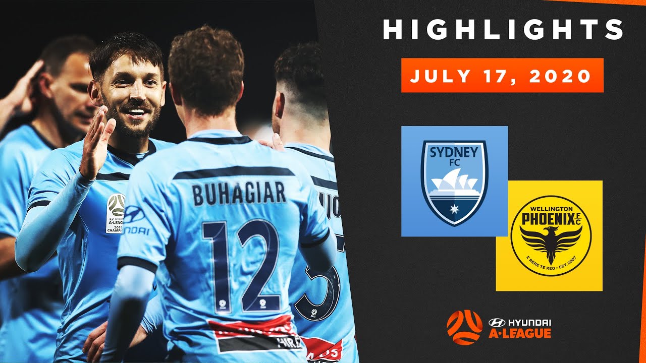 HIGHLIGHTS Sydney FC v Wellington Phoenix July 17, 2020 Hyundai ALeague 2019/20 Season HIGHLIGHTS Sydney FC v Wellington Phoenix July 17, 2020 Hyundai ALeague 2019/20 Season
