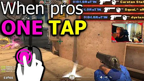 When pros ONE TAP in CS2..