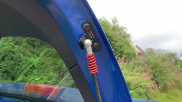 Ford Fiesta mk7 Emerald automatic boot struts how to fit