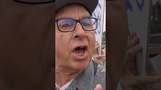 Anti-Trump protester FREAKS OUT @jamesklug