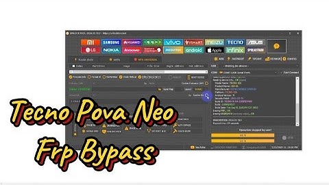 Tecno Pova Neo Frp Bypass by unlocktool