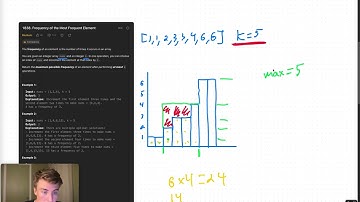 Frequency of the Most Frequent Element | 1838 Leetcode | Python3