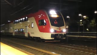 Caltrain Stadler KISS EMU Main Track Testing PART 3 (HORN ACTION)