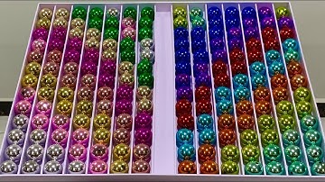 Easy game sorting colorball puzzle