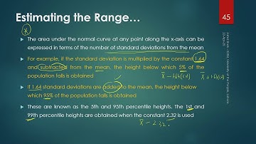 01_01_P3 Review of Basic Statistics Used in Anthropometric Design