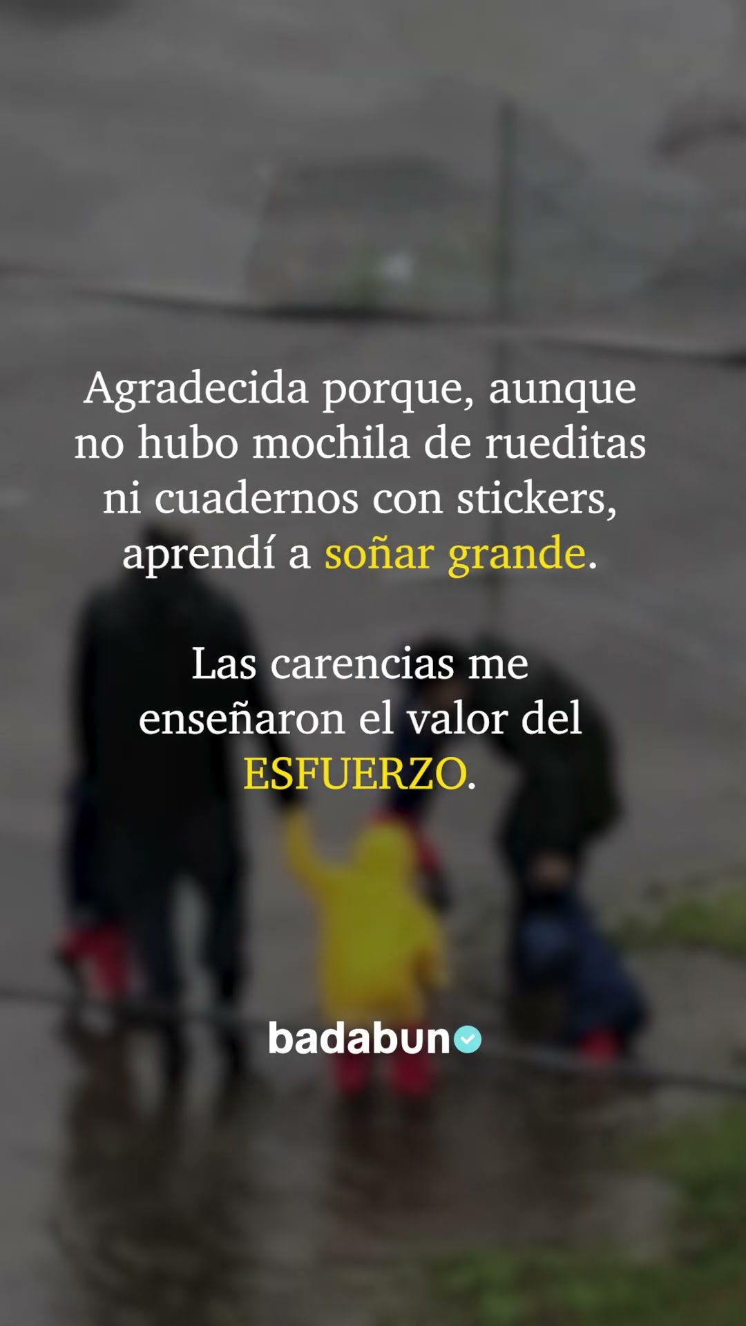 Agradecido con Dios por mis padres