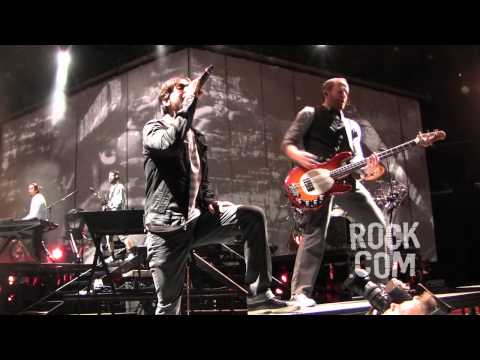 Linkin Park performs PAPERCUT LIVE at Staples Cent...