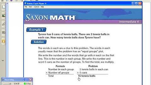 Lesson 49 Word Problems About Equal Groups Part 1