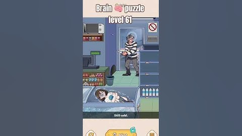 Brain 🧠 puzzle level 61_ warm convenient ☠️#youtubeshorts #trendingshorts #shortvideo #viralvideo