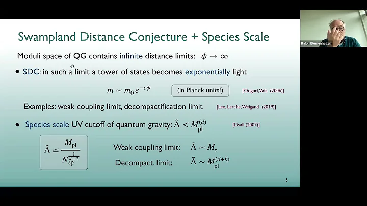 Day I- Ralph Blumenhagen- Emergence of CY Triple Intersection Numbers