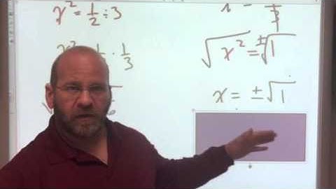 5-5 Part 3 : Solving Polynomials