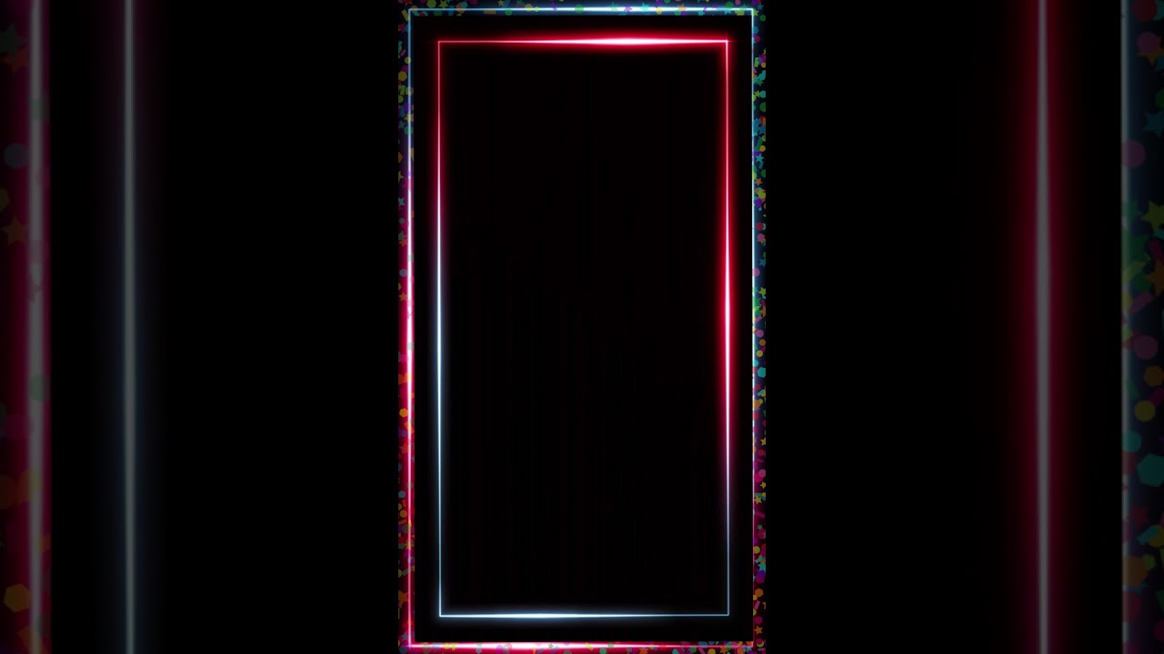 screen border neon.