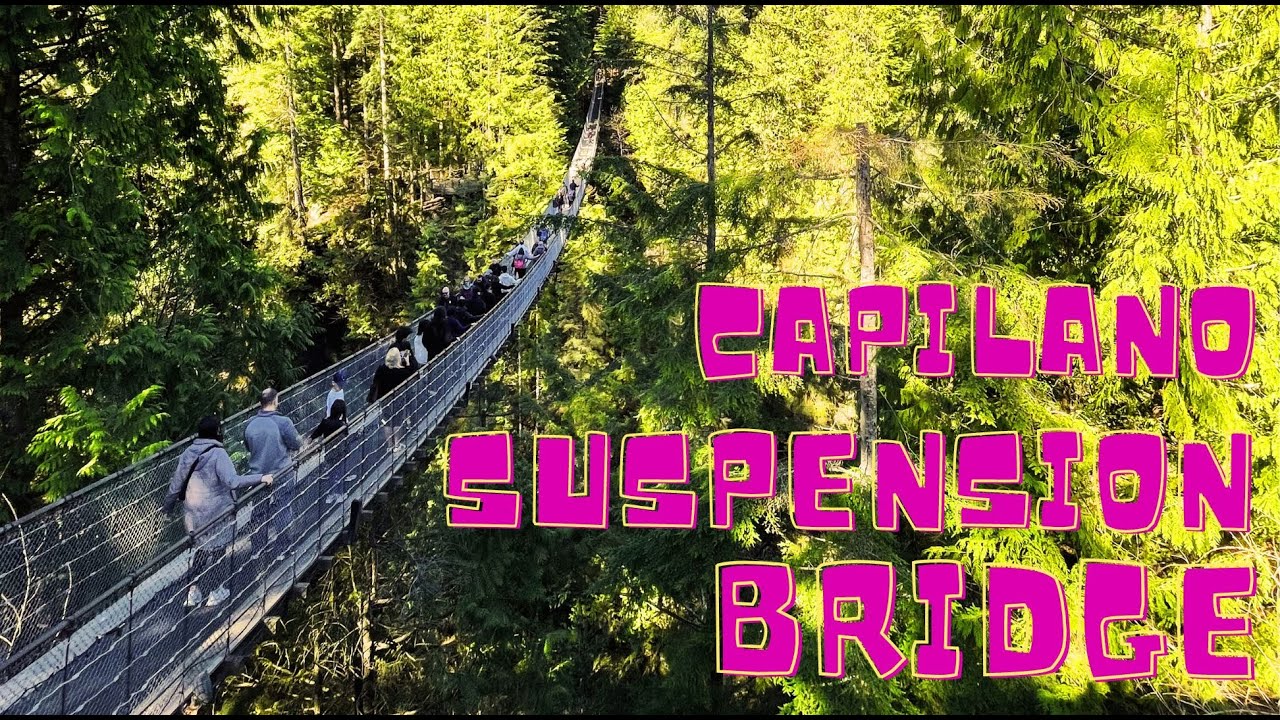 VANCOUVER outdoors CAPILANO BRIDGE Korean TAKO and KATSU at SAKU