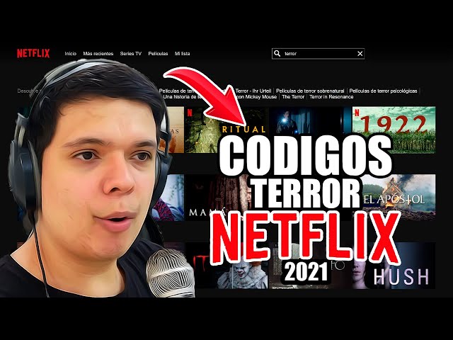 CÓDIGOS de NETFLIX para Ver Series y Películas de TERROR 2021