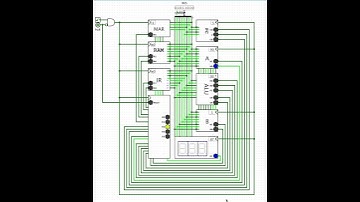 Progress on our Logisim SAP-1 (Ben Eater) computer