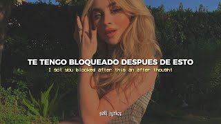 Sabrina Carpenter - Feather [español + lyrics]