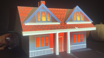Mapping a Miniature House in After Effects (Full Timelapse Preview)