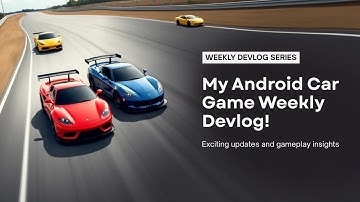 "Mijn eerste Android-autogame! 🏎️ Wekelijkse Devlog #1". Wacht op de volgende wekelijkse devlog.