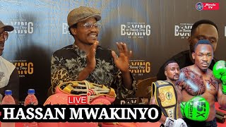🔴#LIVE_ HASSAN MWAKINYO AMVAA TWAHA KIDUKU NA MFAUME ' WALE  WACHUMBA TU!  HAKUNA BONDIA MLE😅