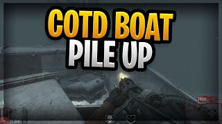BO1 Zombie Glitch: Boat Zombie Pile Up Spot On Call Of The Dead | Black Ops 1 Zombie Glitches