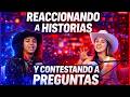 REACCIONANDO A HISTORIAS Y CONTESTANDO PREGUNTAS | Carolina Ross &amp; Kevyn Contreras