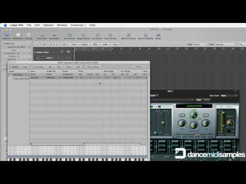 How to make an EXS24 Sampler Instrument in Logic Pro - WAV Sample Import