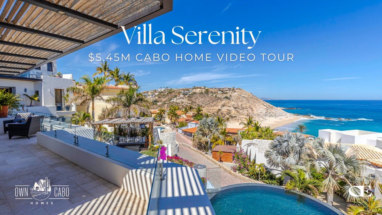 Inside Villa Serenity | Tour a breathtaking $5.45 Million Home in Cabo Colorado, San José Del Cabo