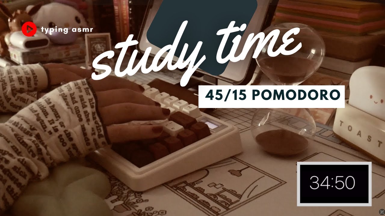 45/15 DEEP FOCUS Study ⏳ real time novel editing 🪵 no music