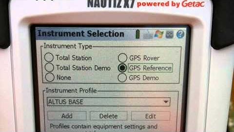 Altus GPS and MicroSurvey Static Control