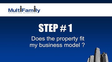 How To Invest In Multi Family Properties For Canadians - STEP # 1