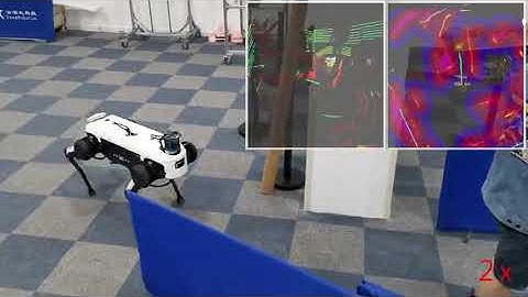 JueYing Quadruped Robot丨automatic object following& obstacle avoidance