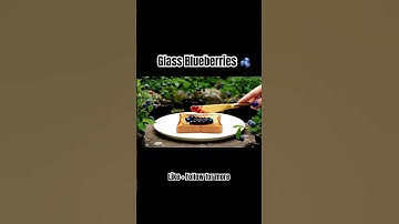 Would you eat this toast? #asmr#veo3#ai#blueberry#fruit#toast