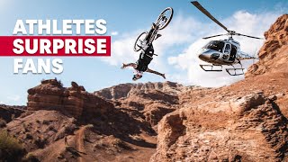 Danny MacAskill & Matt Jones Surprise Riders With Incredible MTB Experience