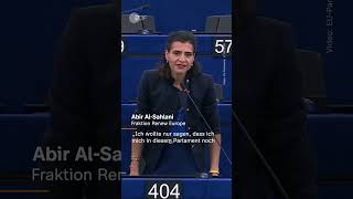 Nach Abstimmung über Abschiebezentren: Rechte EU-Abgeordnete rufen "Send them back" | #shorts