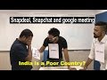 Snapchat- India is a poor country [funniest video]